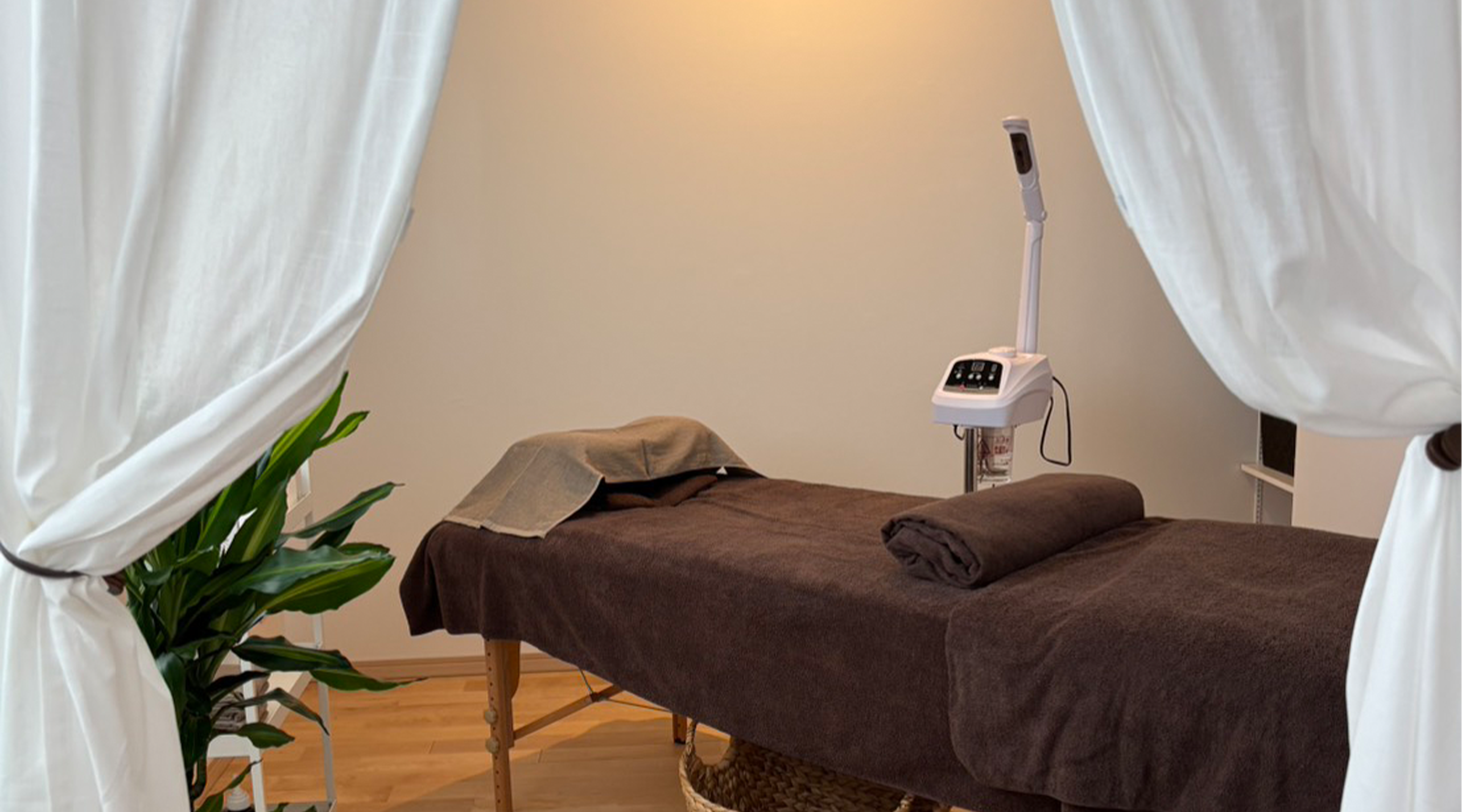 音楽はヒーリングミュージックを流しています♪